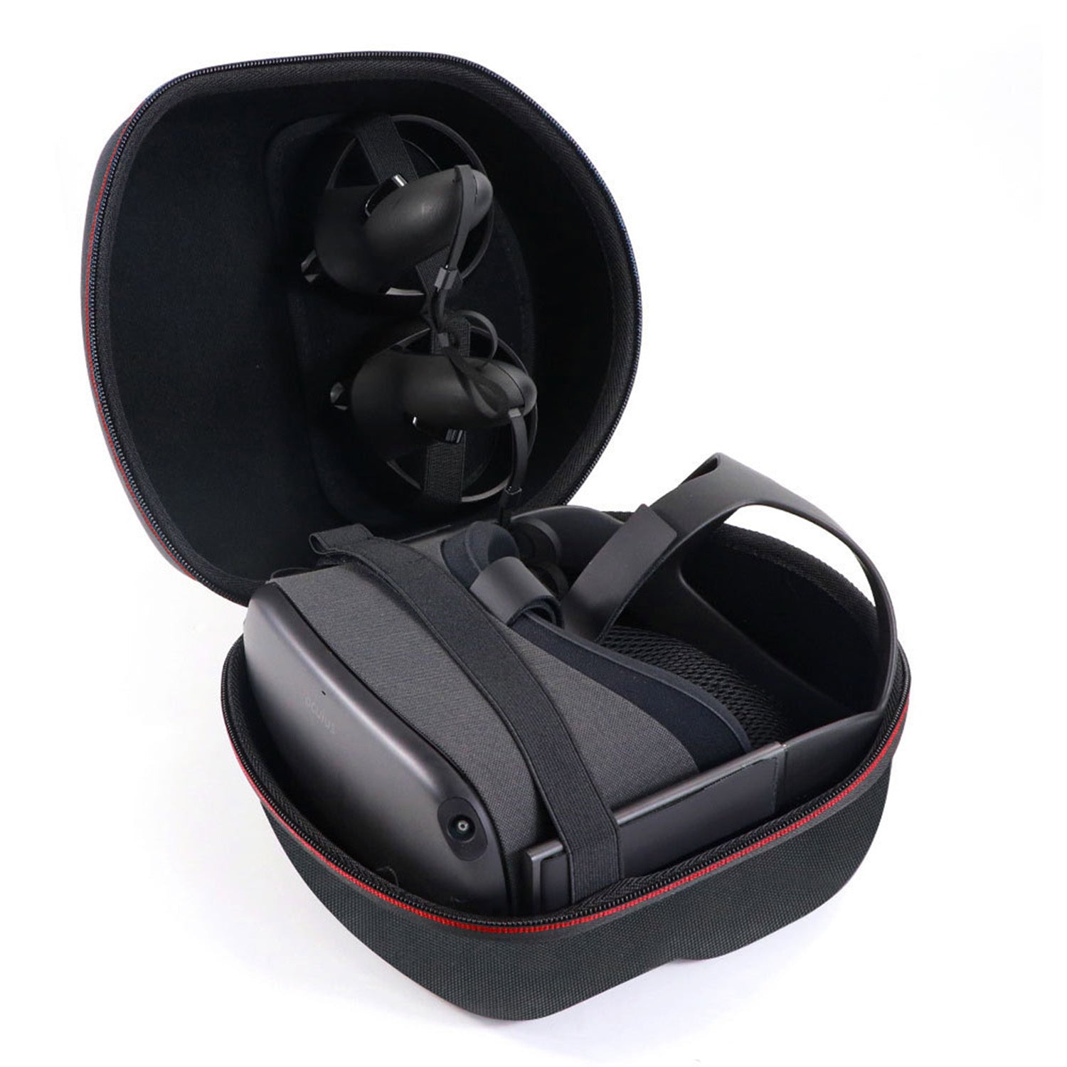 Storage Bag + Face Mask + Lens Protective Cover + Silicone Handle Cover Set for Oculus Quest 2 Storage Bag + Face Mask + Lens Protective Cover + Silicone Handle Cover Set for Oculus Quest 2